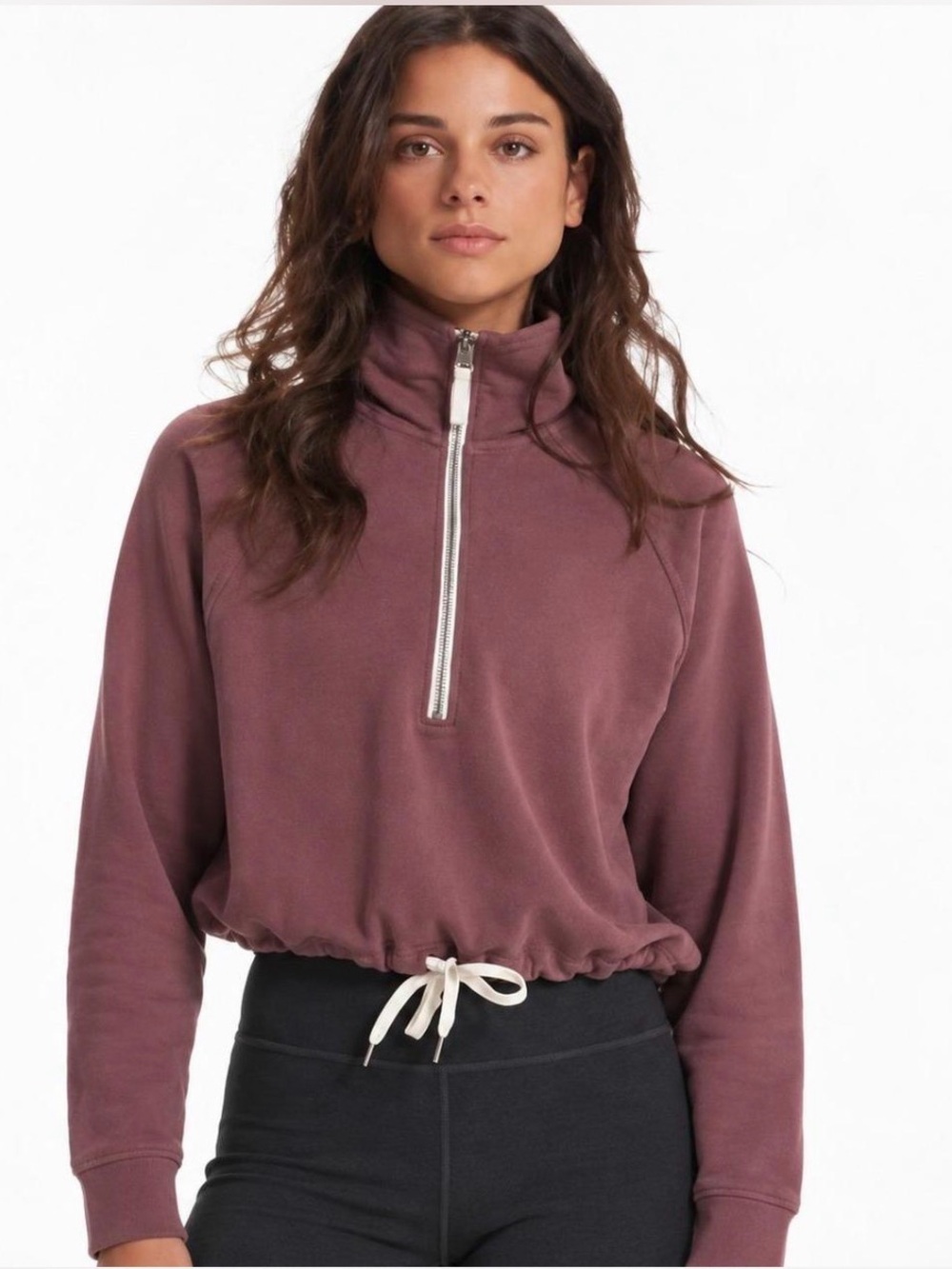 Vuori Sedona Half-Zip Crop Drawstring Pullover